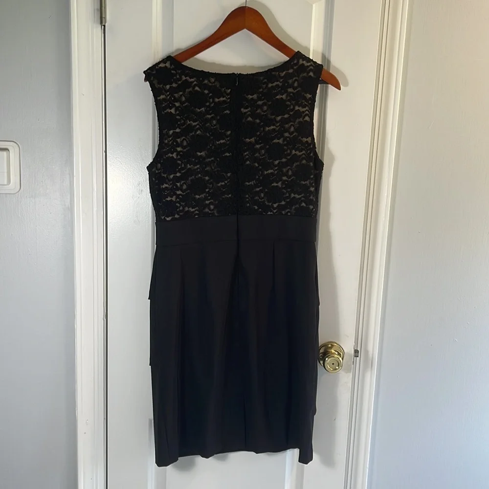 Connected women’s black sleeveless dress - Picture 8 of 10